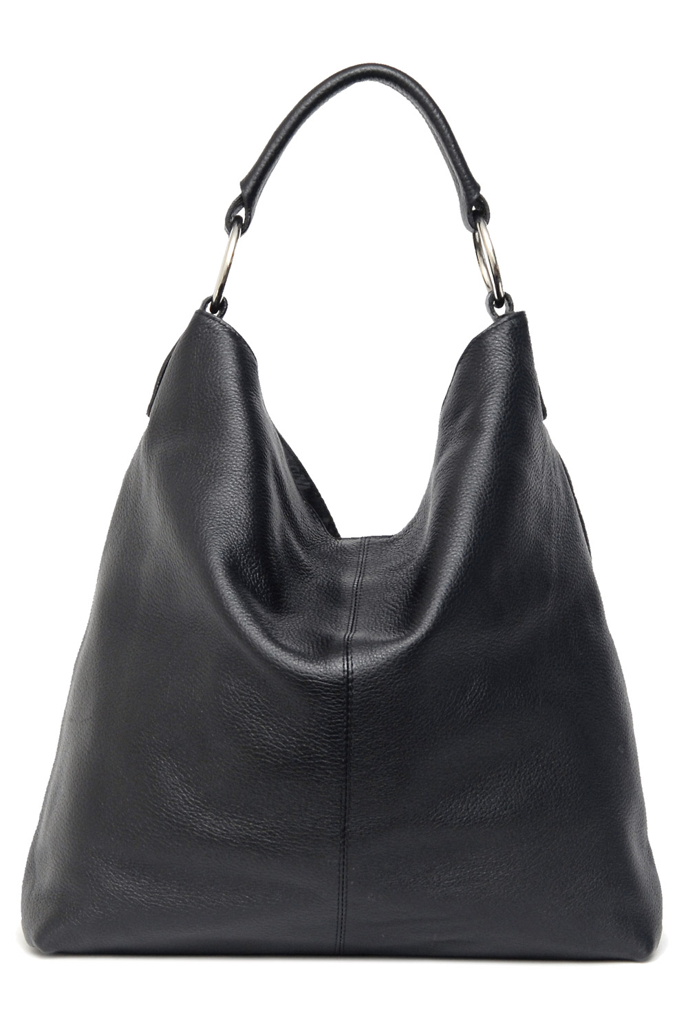 NEW Manzoni Hobo Leather Bag