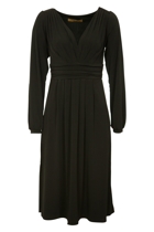 Martini Gathered L/S Dress Martini Gathered L/S Dress
