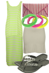 Fluro Stripe Sensation