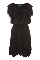 Hammock & Vine Crepe Ruffle Dress Hammock & Vine Crepe Ruffle Dress