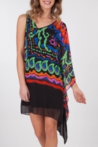 Martini Aladin Short Chiffon Dress Martini Aladin Short Chiffon Dress