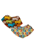 Annabel Trends Kids Boys Little Trends Adj Bandana Bibs 2 Pack Annabel Trends Kids Boys Little Trends Adj Bandana Bibs 2 Pack