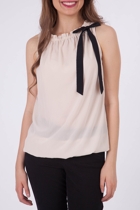 Esprit Collection Soft Touch Bow Neck Top Esprit Collection Soft Touch Bow Neck Top