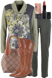 Cowl Neck Capers