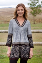 Clarity By Threadz Chameleon Jersey Tunic Clarity By Threadz Chameleon Jersey Tunic