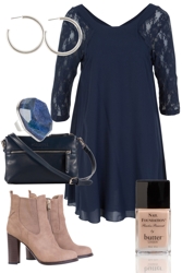 Nude And Navy