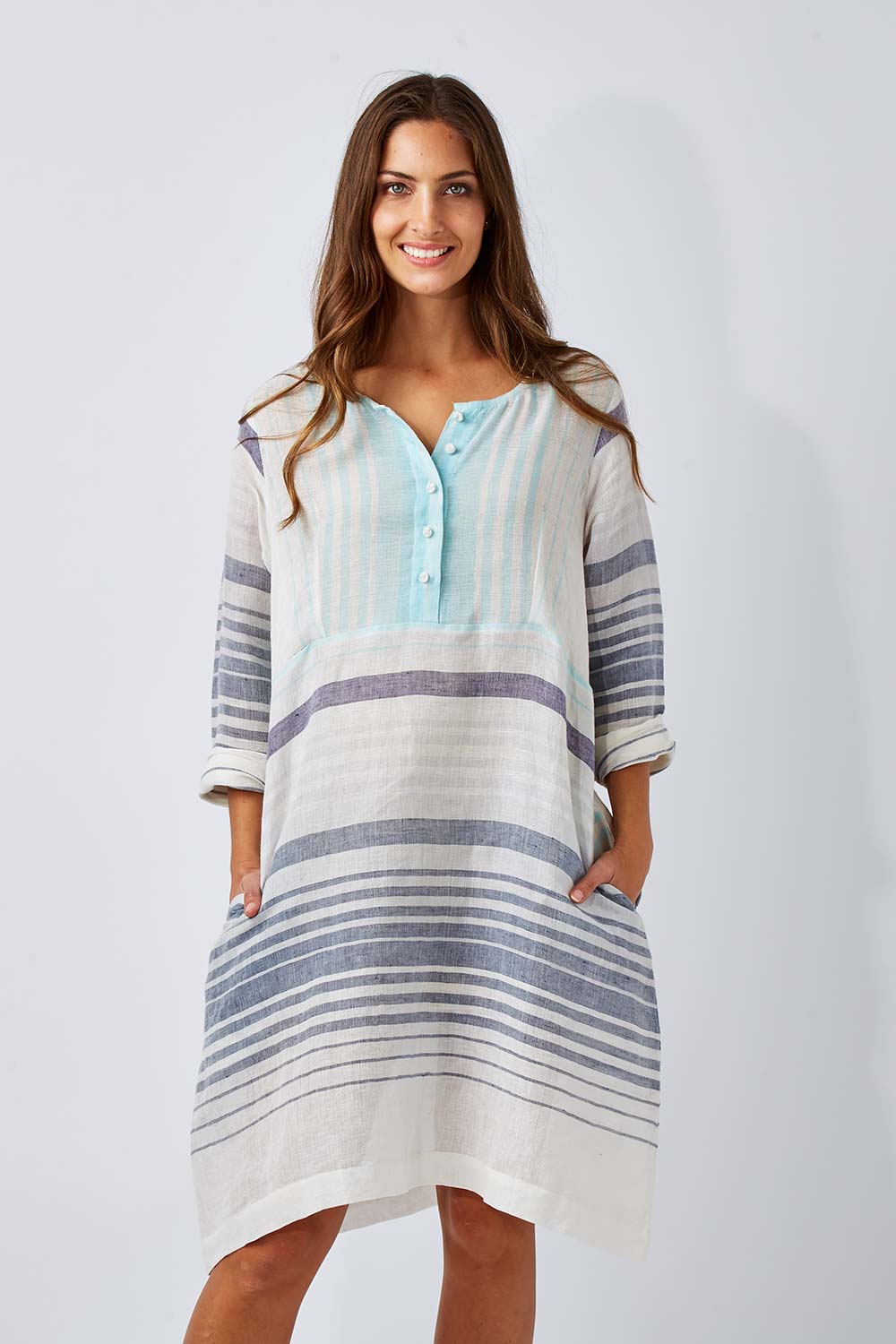 NEW Holiday Womens Knee Length Dresses Hepburn Linen Dress eBay